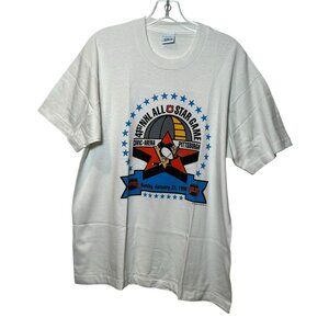 1990 NHL All-Star Game Vintage T-Shirt XL Pittsburgh Penguins Civic Arena Logo